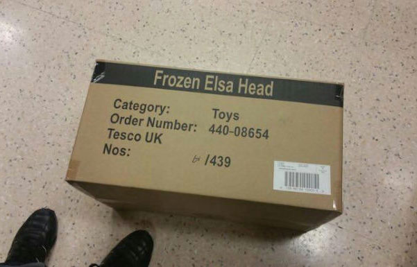 frozen elsa head, oh disney