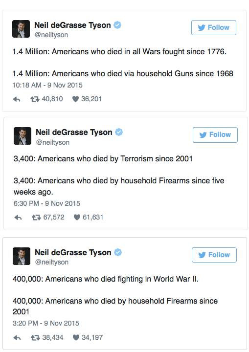 neil degrassse tyson lays out the numbers, no arguments necessary, facts are facts