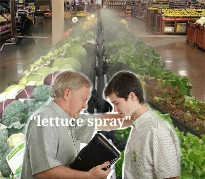 lettuce spray