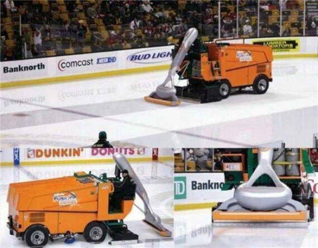 shaving the ice clean promotional stunt, brilliant ads