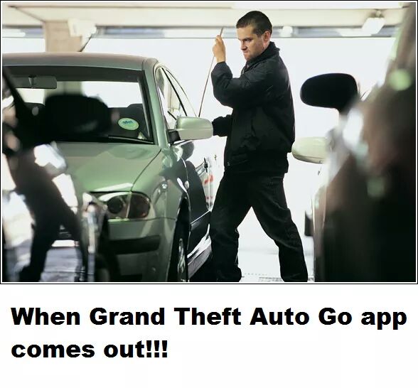 when grand theft auto go app comes out