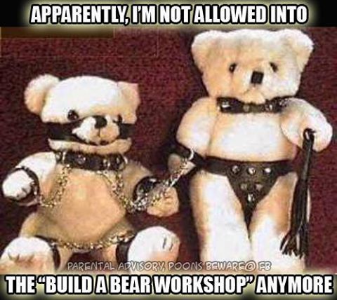 apparently i'm not allowed into the build a bear workshop anymore