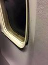 plane window peeling off, fail