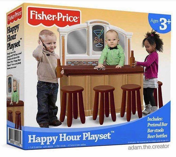 fisher price happy hour playset