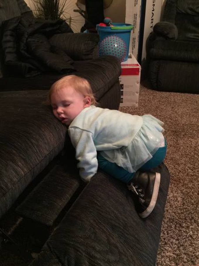 toddlers can fall asleep anywhere