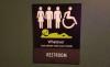 bathroom sign, whatever just please wash your hands, restroom