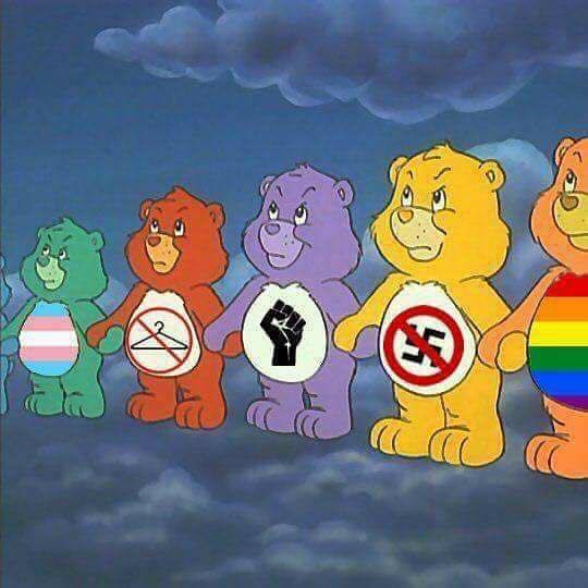 anti-hate care bears 