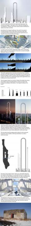upside down u shaped skyscraper concept for new york