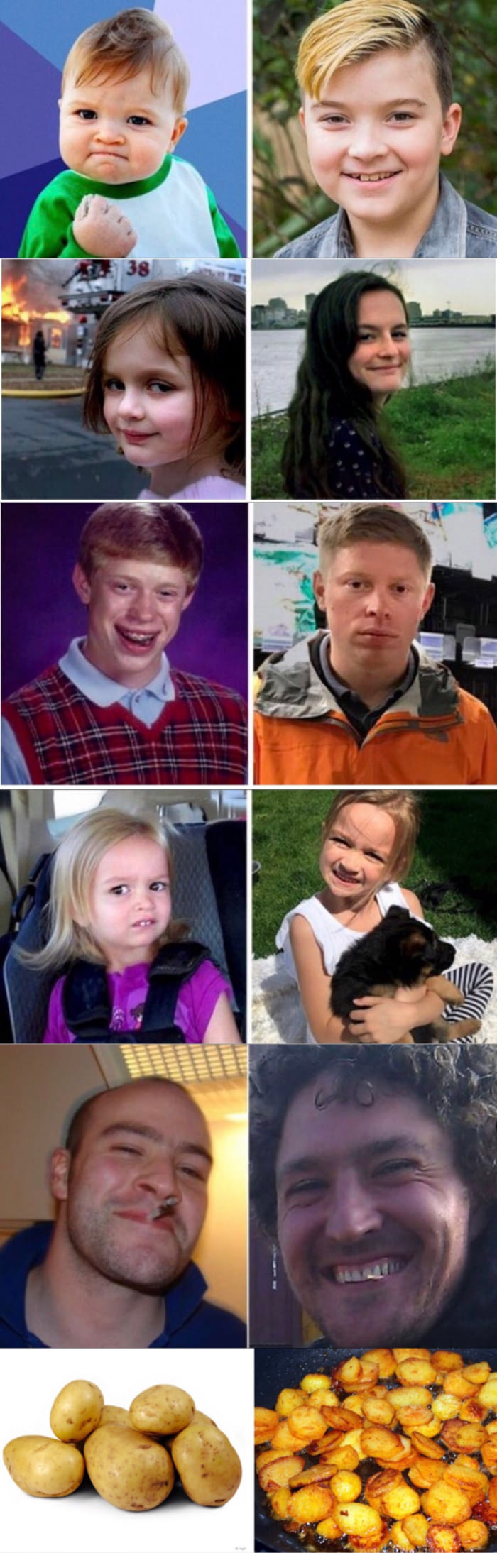 meme faces, what do they look like now