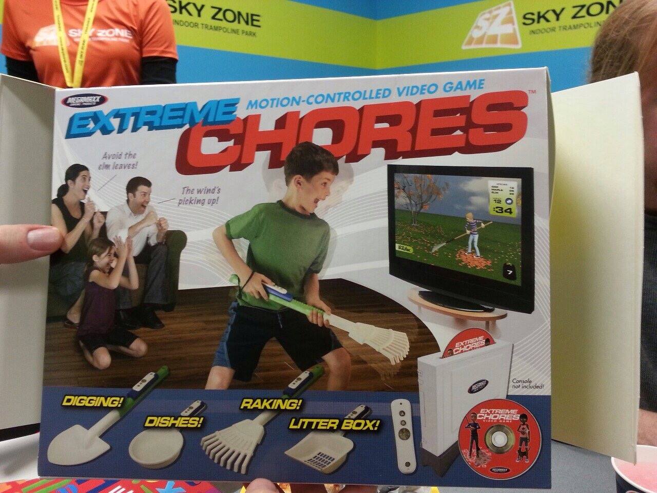 chores video game, worst game ever