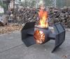 tie fighter fire pit, star wars at home