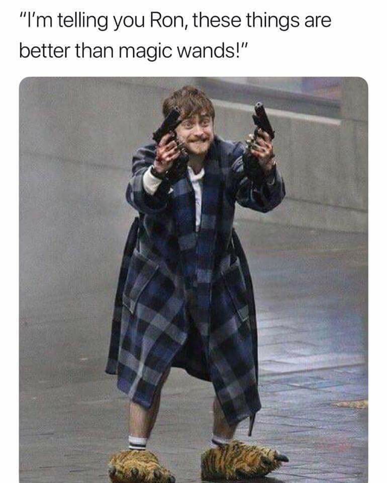 i'm telling you ron, these things are better than magic wands