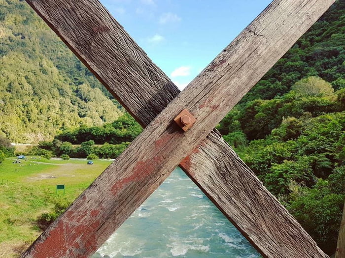 this fence post separates the view perfectly