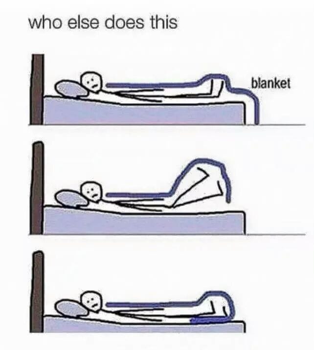 who else does this, flip covers under feet