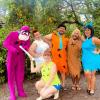 flintstones family costumes, halloween, win, fail