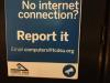 no internet connection? report it!, email computers@tsdsu.org, fail