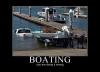 man drives truck into lake with boat behind him, fail, boating, you are doing it wrong, motivation