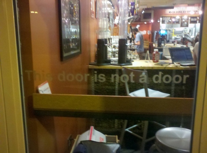 this door is not a door, meme
