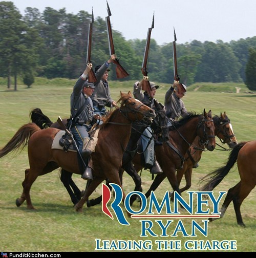 horses, bayonets, obama, romney