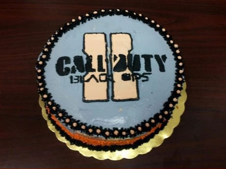 Cake, black ops, call of duty