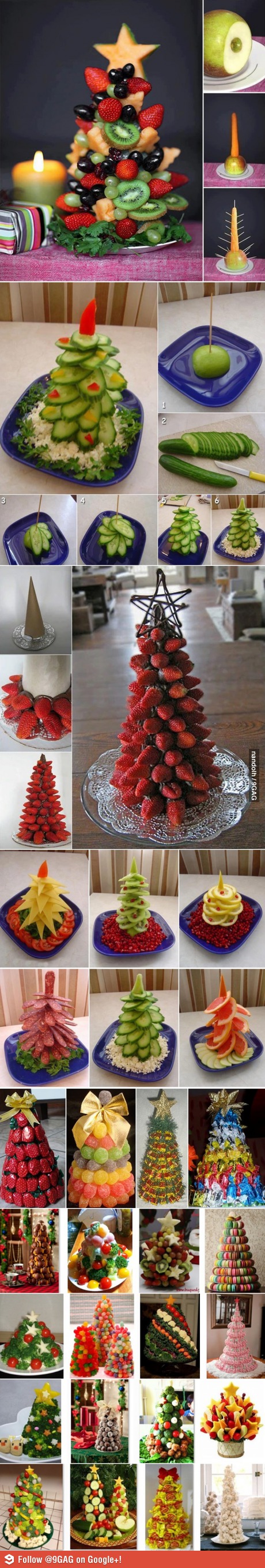 christmas, tree, fruit, food
