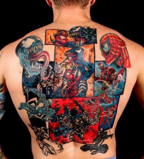 tattoo, win, spiderman, marvel