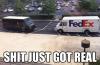 fedex, ups, truck, shipping, delivery, meme