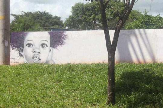 graffiti, art, hacked irl, hair, tree