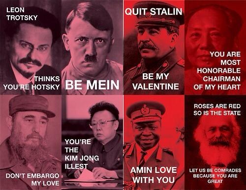 valentine's day, world leaders