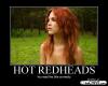 hot redhead, motivation, girl, woman, topless