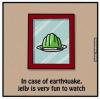 jello, emergency, break glass, earthquake