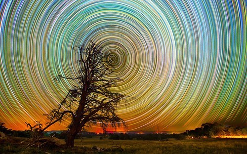 stars, lines, time lapse, exposure, cool, beautiful space