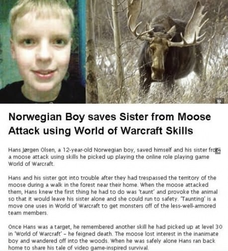 wow, news, hans, moose, attack, win, video game