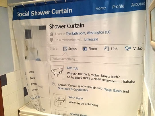 facebook, shower curtain, product