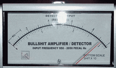 bullshit amplifier detector, lol