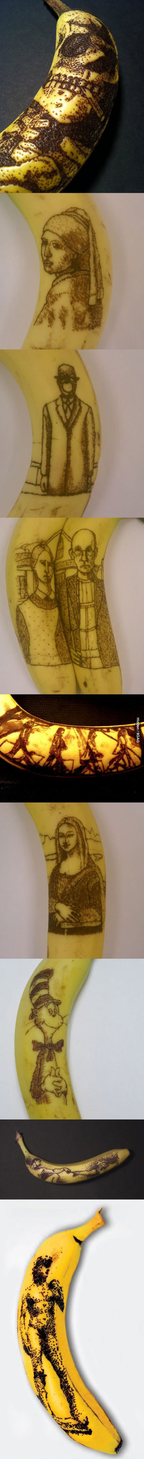 art, banana, oxidation, bruise, compilation, long