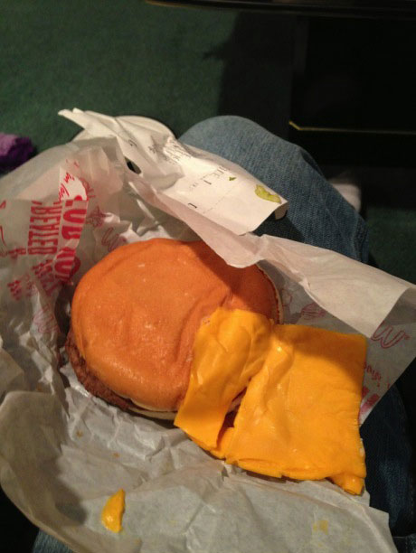 cheese burger, fail, wtf