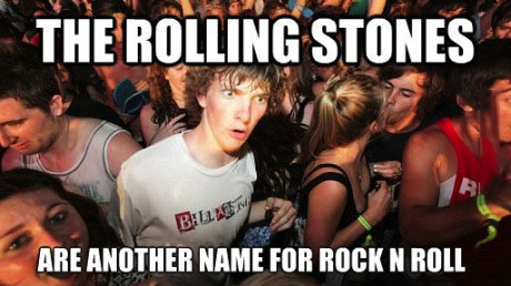 rolling stones, revelation, rock'n'roll, sudden clarity clarence