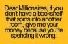 millionaires, bookshelf, secret room