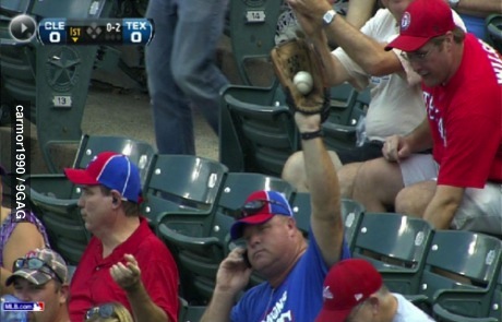 baseball, catch, phone