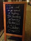 alcohol, solution, bar sign