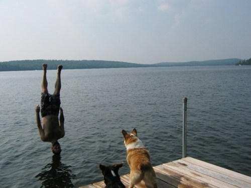 headstand on water, timing