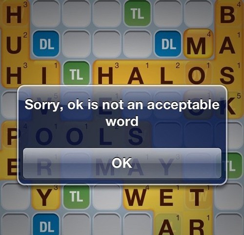 scrabble, fail, ok, acceptable word