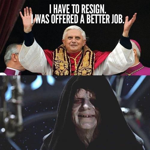 pope, star wars, emperor