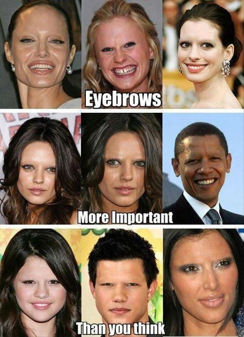 eyebrows, matter, ugly, face