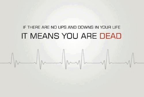 life, heart beat, up, down