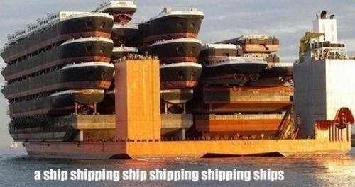 a ship shipping ship shipping shipping ships