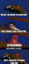 spider-man, comic, car, tree