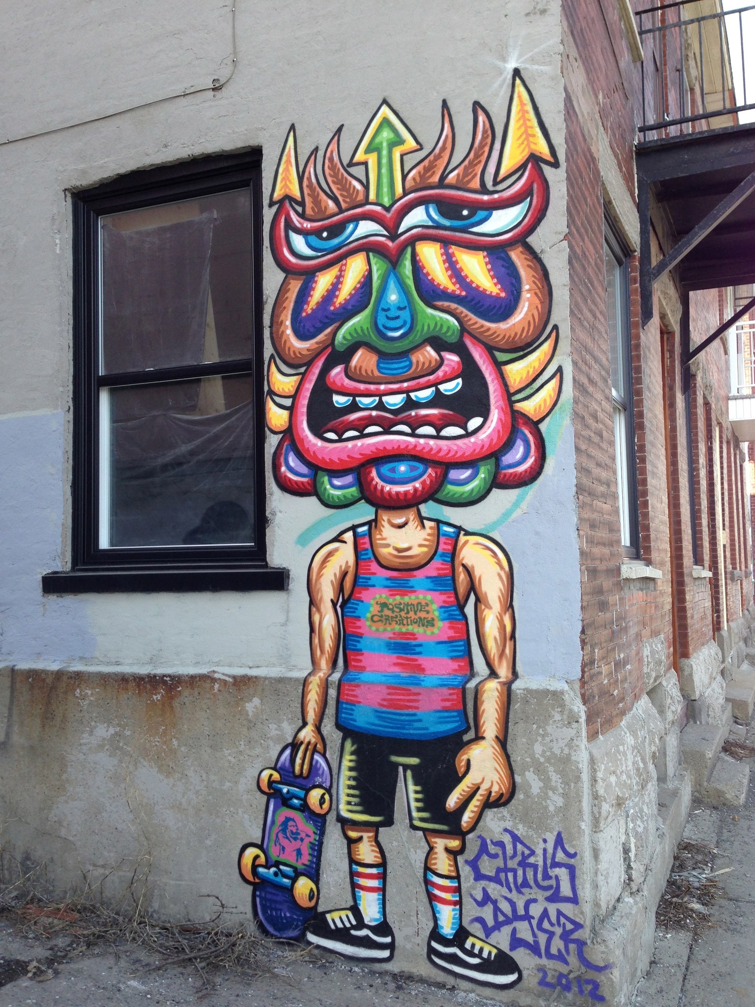 street art, graffiti, Chris Dyer