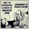 comic, organized crime, government, private sector